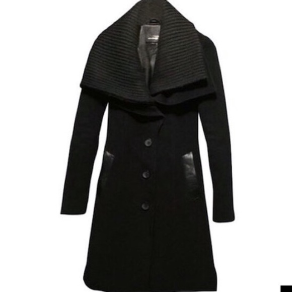 Mackage
Mona Detachable Knit Collar Wool Coat - Picture 8 of 8
